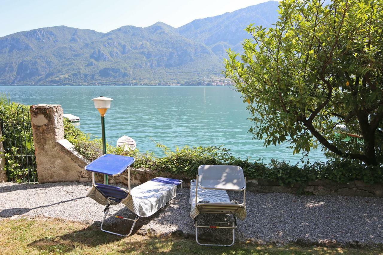 Apartment A Lago Private Beach And Parking Oliveto Lario Exterior foto